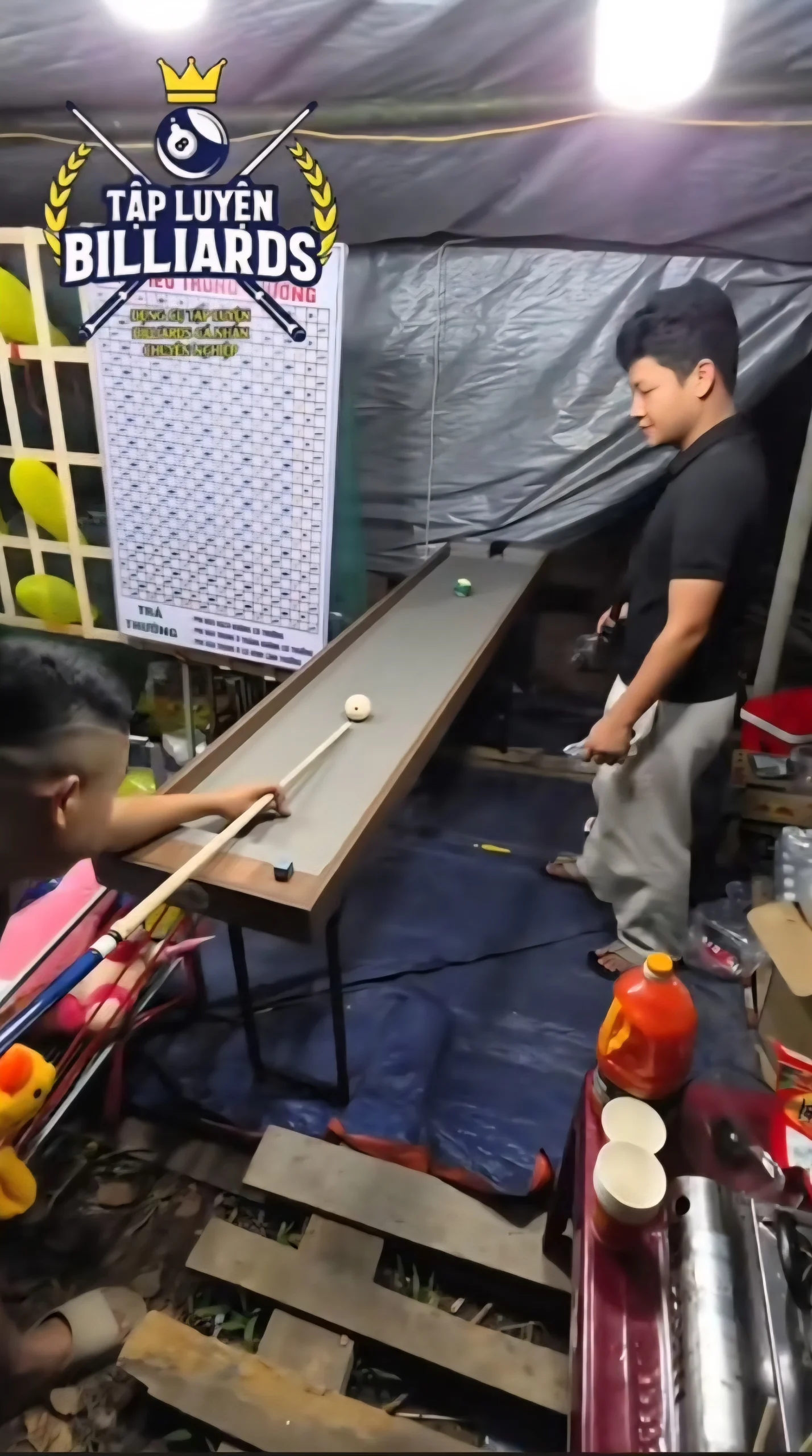 BÀN BIDA HỘI CHỢ – BÀN BIDA LỄ HỘI – BÀN BIDA ĂN GẤU ( THƯƠNG HIỆU TẬP LUYỆN BILLIARDS )