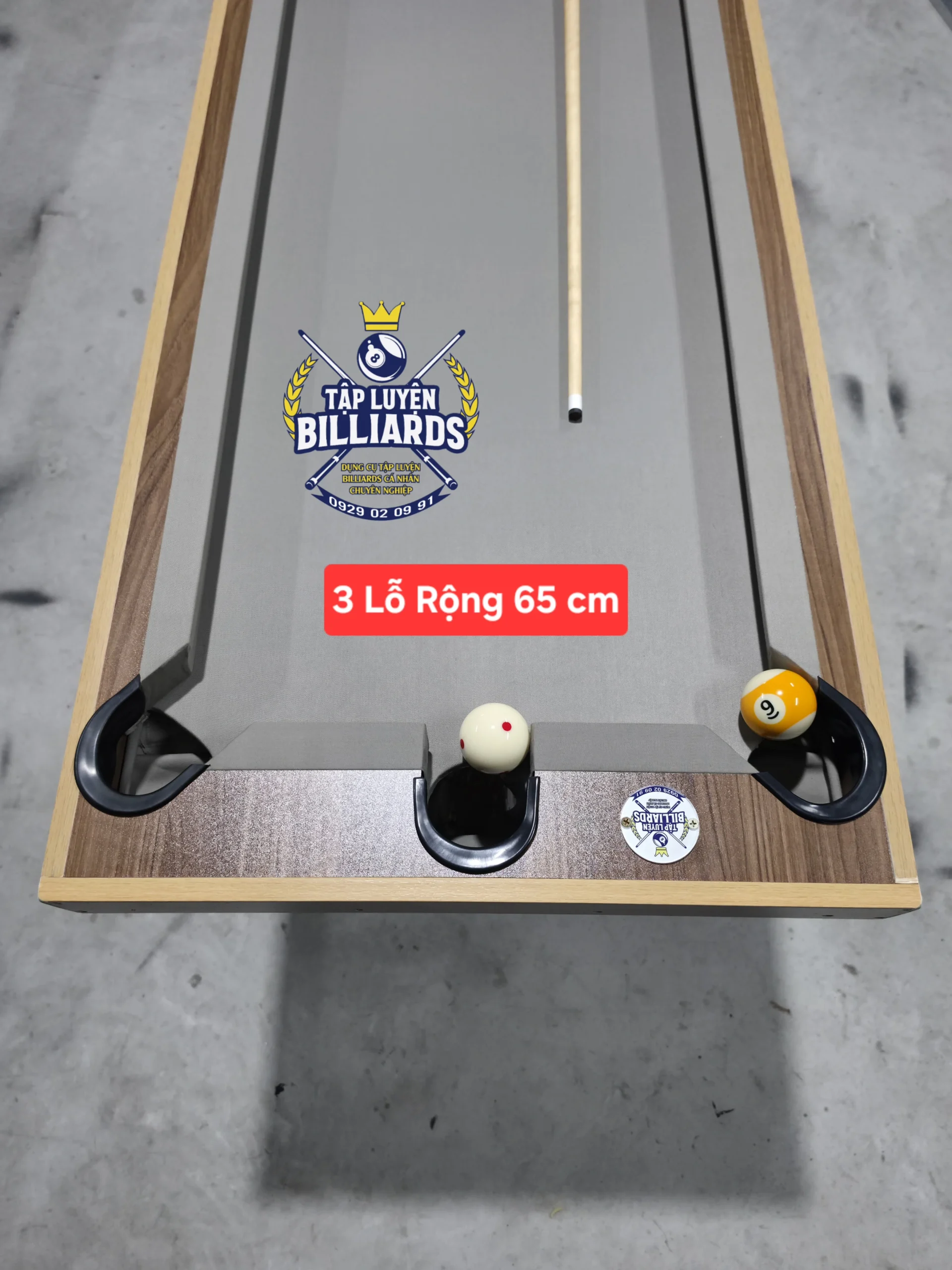 MẪU MỚI – Bàn tập Billards 3 lỗ Tại nhà Chân Gấp gọn dài 1M7, rộng 65cm – Bàn tập bida 3 lỗ – Bàn tập bida tại nhà, phù hợp không gian gia đình của Tập Luyện Billards