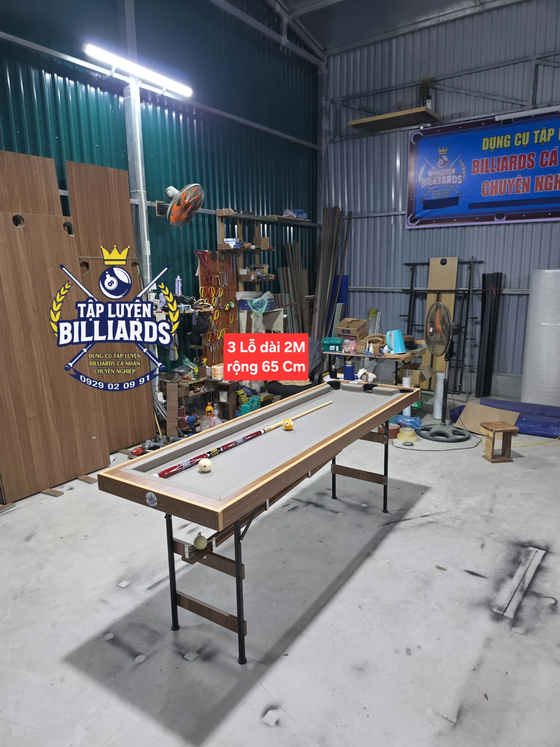 MẪU MỚI – Bàn tập Billiards 3 lỗ Tại nhà Chân Gấp gọn dài , rộng 65cm – Bàn tập bida 3 lỗ – Bàn tập bida tại nhà, phù hợp không gian gia đình của Tập Luyện Billiards