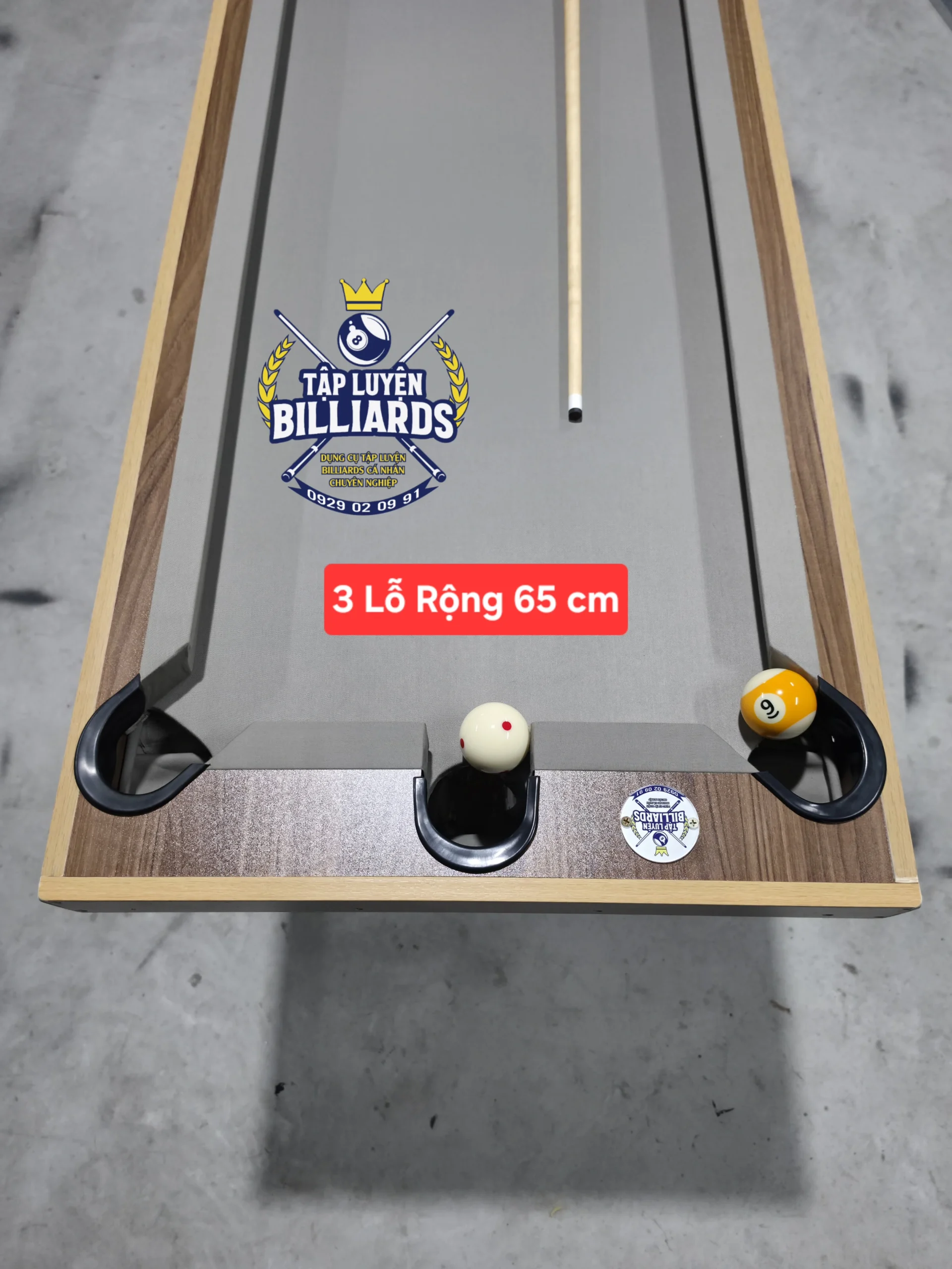 MẪU MỚI – Bàn tập Billiards 3 lỗ Tại nhà Chân Gấp gọn dài , rộng 65cm – Bàn tập bida 3 lỗ – Bàn tập bida tại nhà, phù hợp không gian gia đình của Tập Luyện Billiards