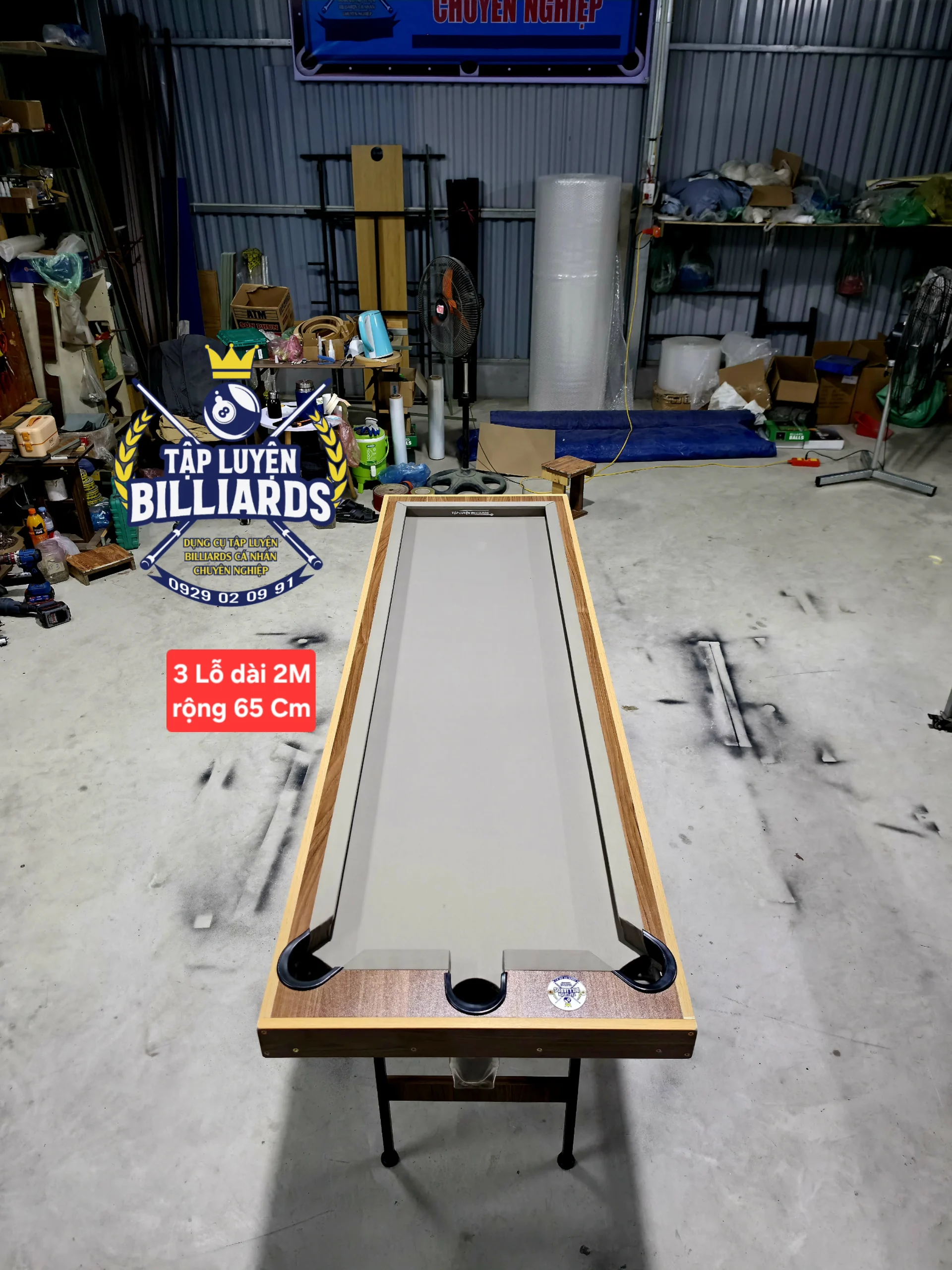 MẪU MỚI – Bàn tập Billiards 3 lỗ Tại nhà Chân Gấp gọn dài , rộng 65cm – Bàn tập bida 3 lỗ – Bàn tập bida tại nhà, phù hợp không gian gia đình của Tập Luyện Billiards