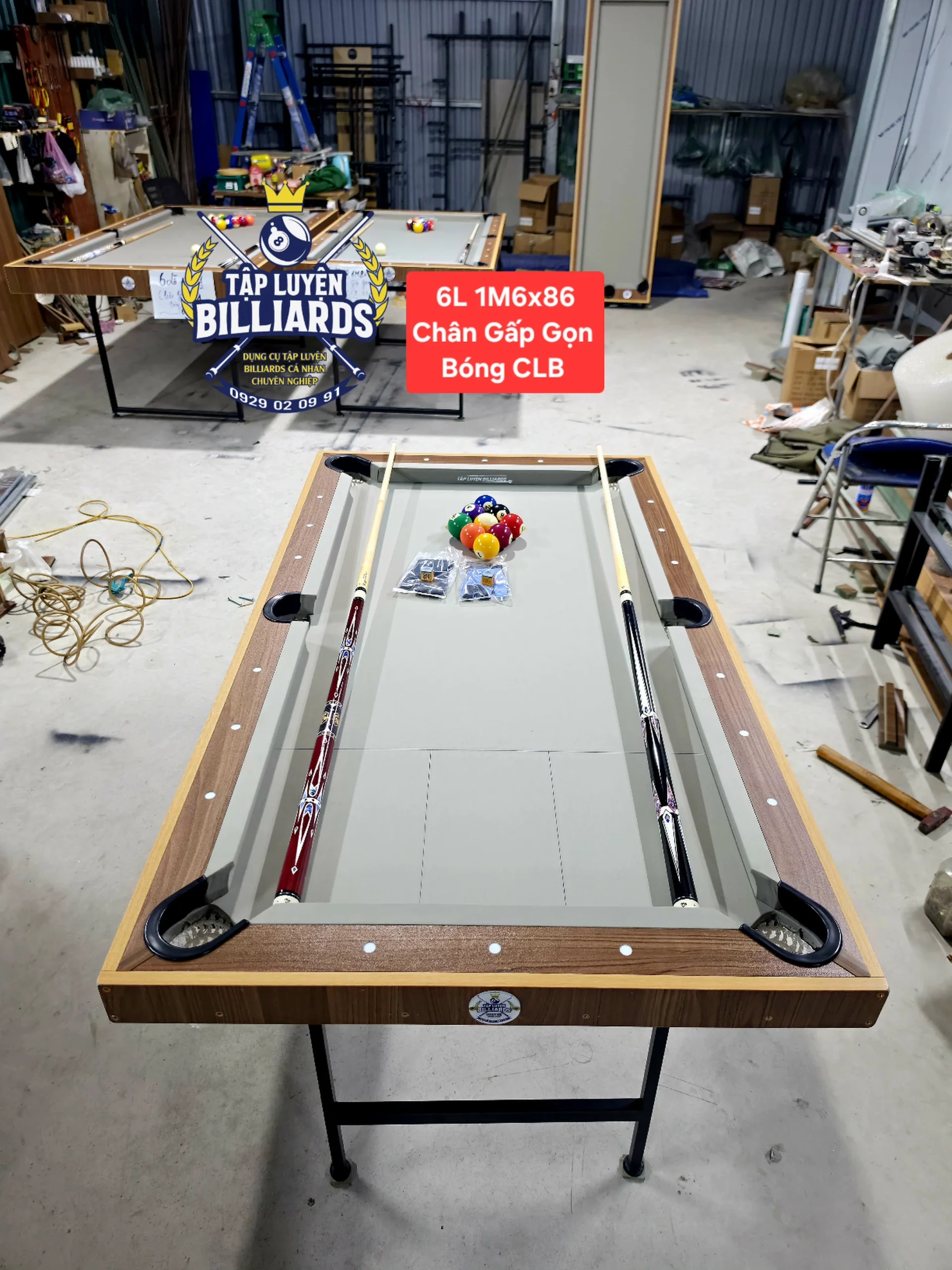 Bàn bida Mini Tập Luyện Billiards dài 1M6x86cm, chân gấp gọn cao cấp – Phiên bản bóng tiêu chuẩn, gậy tiêu chuẩn CLB, nỉ Tập Luyện Billiards – Bàn Bida lỗ mini, bàn bida tại nhà, Bàn bida mini-Giúp trẻ rời xa điện thoại – Gắn Kết Yêu Thương
