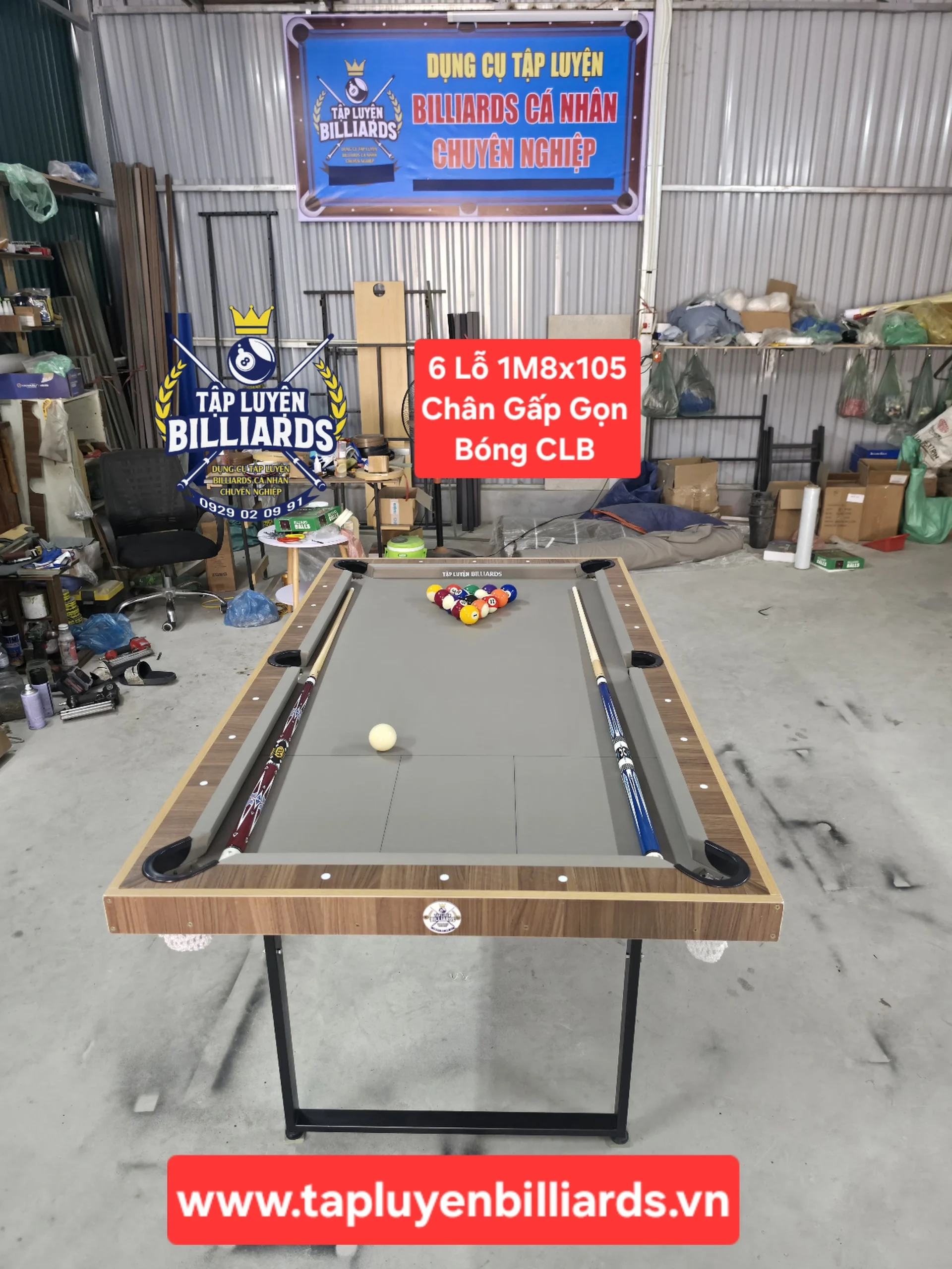 Bàn Bida Mini Chân Gấp Gọn dài 1M8x105 của Tập Luyện Billiards – Bản Bóng CLB, Gậy CLB . Bàn Bida Lỗ Mini Tại Nhà Giúp Tập Luyện, Vui Chơi và Phát Triển Kỹ Năng Billards